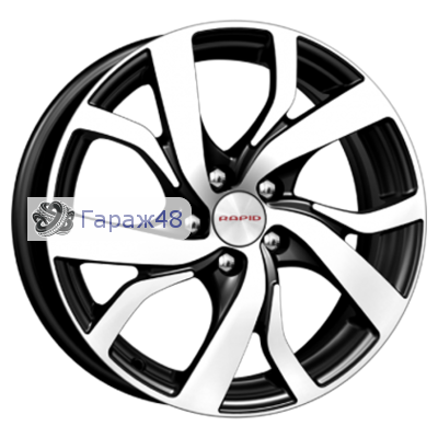 K&amp;K KC607 R15 / 6J PCD 5x100 ET 38 ЦО 57.1 Литые Дарк платинум