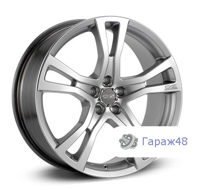 OZ Palladio R20 / 9.5J PCD 5x130 ET 52 ЦО 0 Литые Серебристый