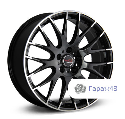 LegeArtis Concept-NS535 R17 / 7J PCD 5x114.3 ET 40 ЦО 66.1 Литые Черный с полированной лицевой поверхностью