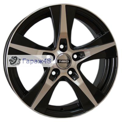 Neo 743 R17 / 7J PCD 5x114.3 ET 41 ЦО 67.1 Литые Черный с полировкой